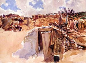 Adăpost În Pământ — John Singer Sargent
