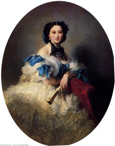 Countess Varvara Alekseyevna Musina-pushkina — Franz Xavier Winterhalter