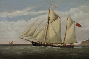 The Ketch 'annie Christian' Of Watchet — Thomas Chidgey