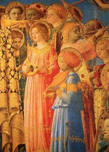 Coronation Of The Virgin (detail) — Fra Angelico