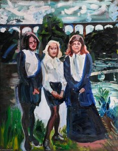 The Three Muses, From Penley Maelor School — Peter Douglas Edwards