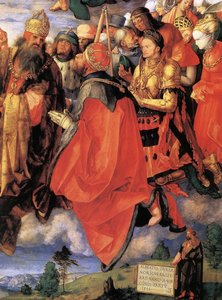 El Veneración Del Trino — Albrecht Dürer