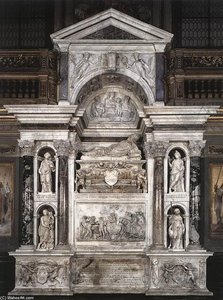 Tomb Of Pope Hadrian Vi — Baldassare Peruzzi