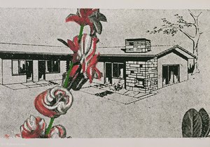 Wochenendhaus From The Portfolio Grafik Des Kapitalistischen Realismus — Sigmar Polke