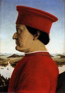Portret Fedora Z Montefeltro — Piero Della Francesca
