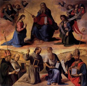 Immaculate Conception With Saints — Piero Di Cosimo (piero Di Lorenzo)