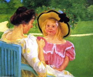 Im Garten — Mary Stevenson Cassatt