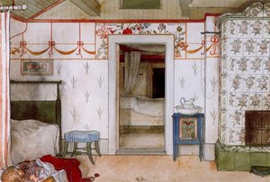 Brita's Siesta — Carl Larsson