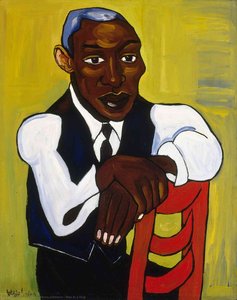 Man In A Vest — William H. Johnson