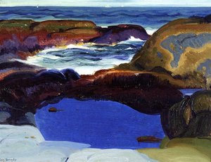 The Blue Pool — George Wesley Bellows