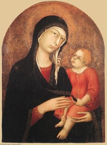 Madonna And Child (from Castiglione D'orcia) — Simone Martini
