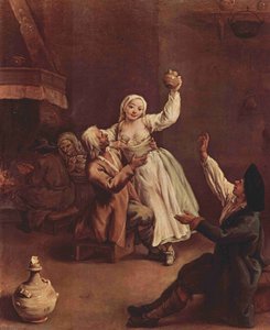 The Happy Couple — Pietro Longhi
