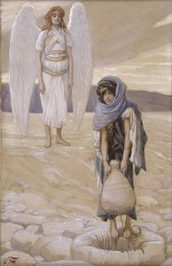 Agar E L'angelo Nel Deserto — Jacques Joseph Tissot