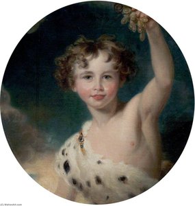 Charles Hope (1810–1817), Bacchusként — Thomas Lawrence