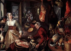 The Four Elements: Fire — Joachim Beuckelaer