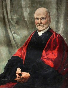 Portrait Of An Unidentified Cleric — William Conor