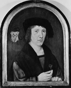 Porträt Eines Jungen Mannes Aus Der Familie Van Steynoert — Jan Van Eyck
