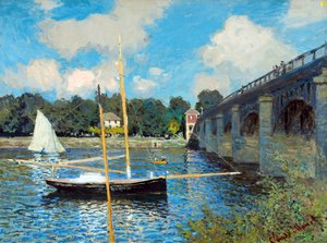 Mostvýběžná Cesta V Argenteuil — Claude Monet