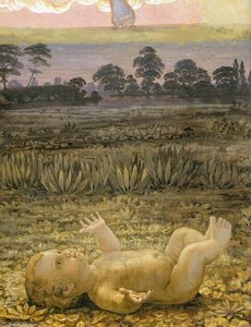 The Great Morning (detail) — Philipp Otto Runge