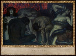 El Infierno — Franz Ritter Von Stuck