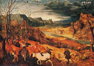 Il Ritorno Della Mandria (autunno) — Pieter Bruegel Il Vecchio