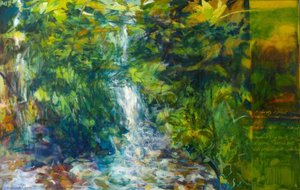 Waterfalls (panel 5 Of 12) — Melvyn Chantrey