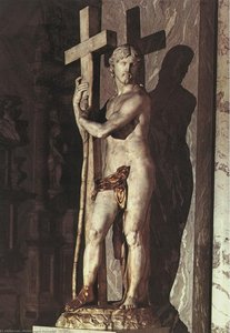 Christus Trägt Das Kreuz — Michelangelo Buonarroti