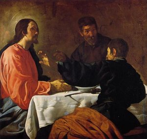 La Cena De Emaús — Diego Rodríguez De Silva Y Velázquez