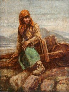 The Turf Barrow (county Antrim) — William Conor