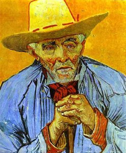 Portrait Of An Old Peasant — Vincent Willem Van Gogh