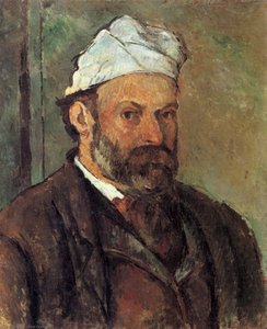 Autoportrait Avec Turbane Blanc — Paul Cézanne