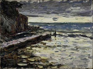 Rapallo, Stürmische See (rapallo, Stormy Sea) — Wassily Wassilyevich Kandinsky