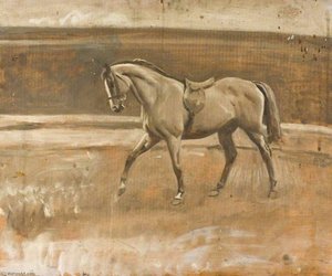 Grisaille-studie Eines Jägers — Sir Alfred James Munnings