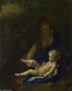The Rest On The Flight Into Egypt — Adriaen Van Der Werff
