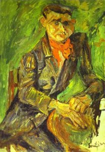 Portrait Of Moise Kisling — Chaim Soutine