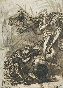 The Dream Of Aeneas — Salvator Rosa