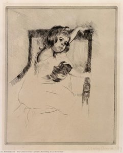 Ülésben Üülő Fiatal Nővér — Mary Stevenson Cassatt
