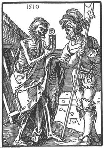Death And The Landsknecht — Albrecht Dürer