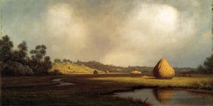Salt Marshes, Newburyport, Massachusetts — Martin Johnson Heade