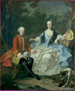 Count Giacomo Durazzo (1717–1794) And Ernestine Aloisia Ungnad Von Weissenwolff (1732–1794) — Martin Van Meytens