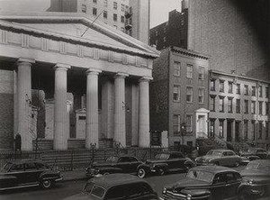 Village Presbyterian Church, 143 West 13th Street — Berenice Abbott