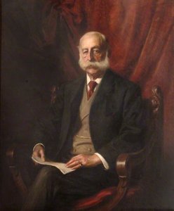 The Right Honourable Thomas Francis (1830–1918), 2nd Baron Cottesloe — Herman Herkomer