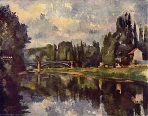 Brücke Über Die Marnen — Paul Cézanne