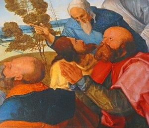 Heller Altarpiece (detail From Central Part) — Matthias Grünewald