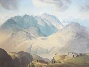 Bowfell From Wetherlam — Delmar Harmood Banner