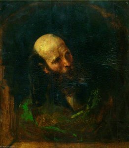 Head Of A Monk — William Etty