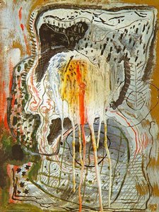 Nude Woman In An Armchair, Circa 1927 — Salvador Dalí