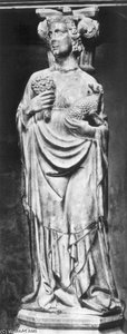 Tomb Of Mary Of Valois (detail) — Tino Di Camaino
