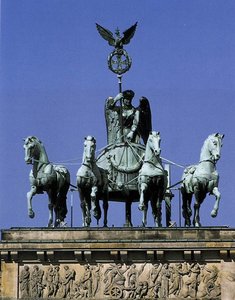 Quadriga — Johanas Gotfrid Šadowas