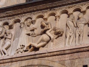 Creation Of Adam And Eve — Wiligelmo Da Modena